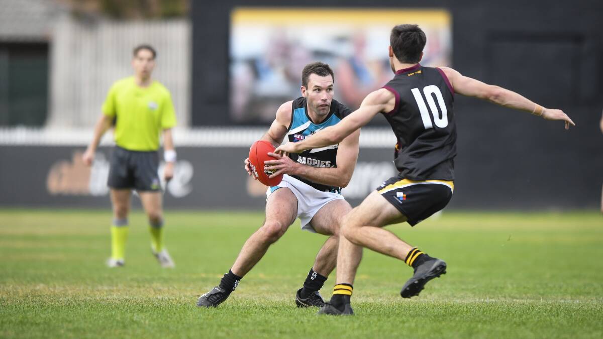Belconnen Magpies player-coach James Bennett has been a star for years. Picture: Sitthixay Ditthavong
