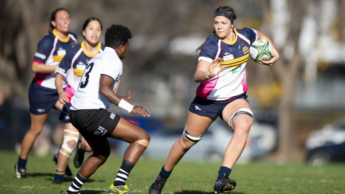 ACT Brumbies forward Michaela Leonard has earned her maiden Wallaroos call-up. Picture: Sitthixay Ditthavong