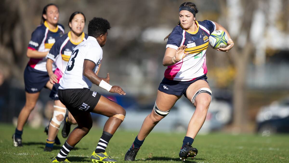 Brumbies' Michaela Leonard is set to make her Wallaroos debut in an upcoming test series against Japan. Picture: Sitthixay Ditthavong