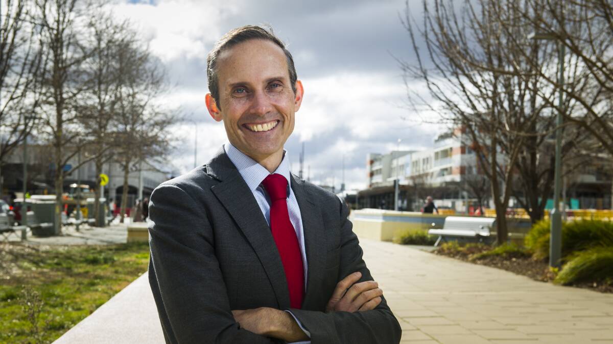 Andrew Leigh, who announced the $6 million election commitment on Monday. Picture: Elesa Kurtz