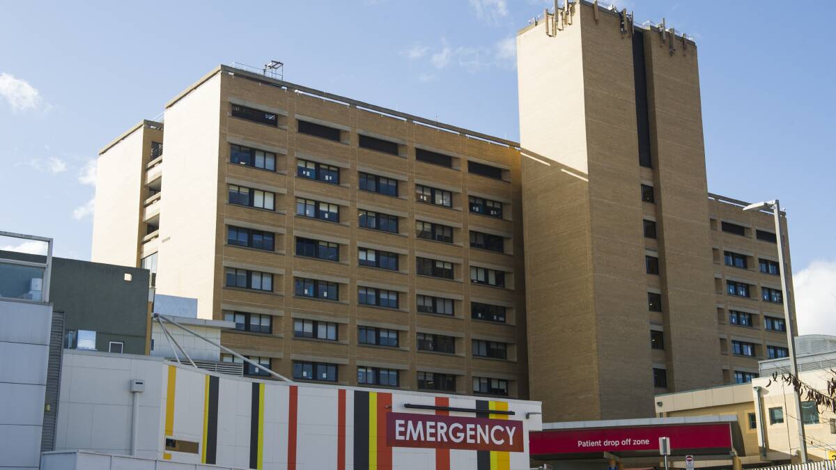 A new pop-up emergency department dedicated to treating coronavirus patients will be established on, or next to, the Canberra Hospital campus. Picture: Elesa Kurtz