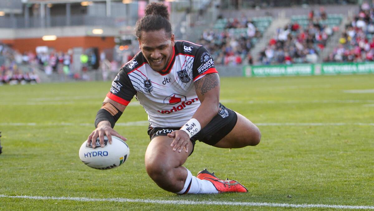 Solomone Kata played more than 90 games for the Warriors. Picture: Adam McLean