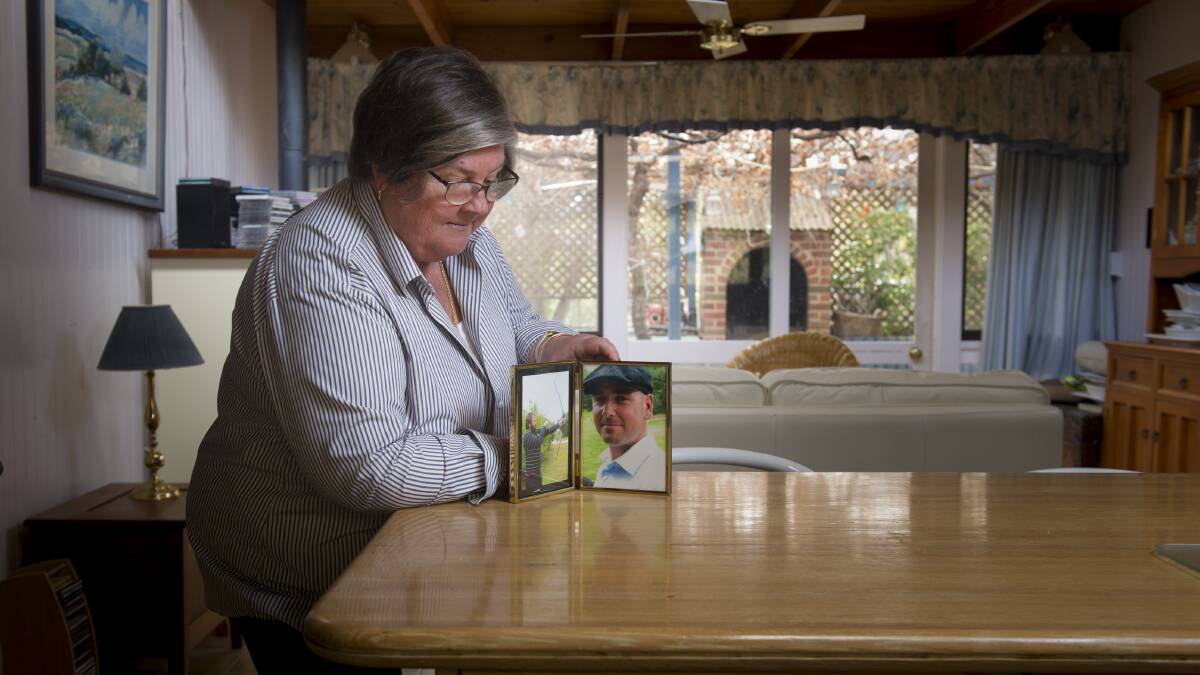 Eileen Fahey, the mother of Anthony, who has been missing for six long years. Photo Elesa Kurtz