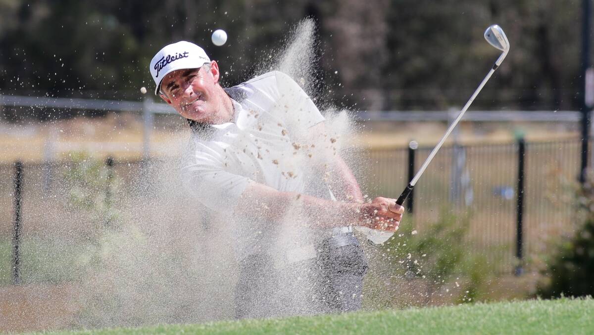 Canberra golfer Matthew Millar is hoping to fit to play in China. Picture: Andy Zakeli