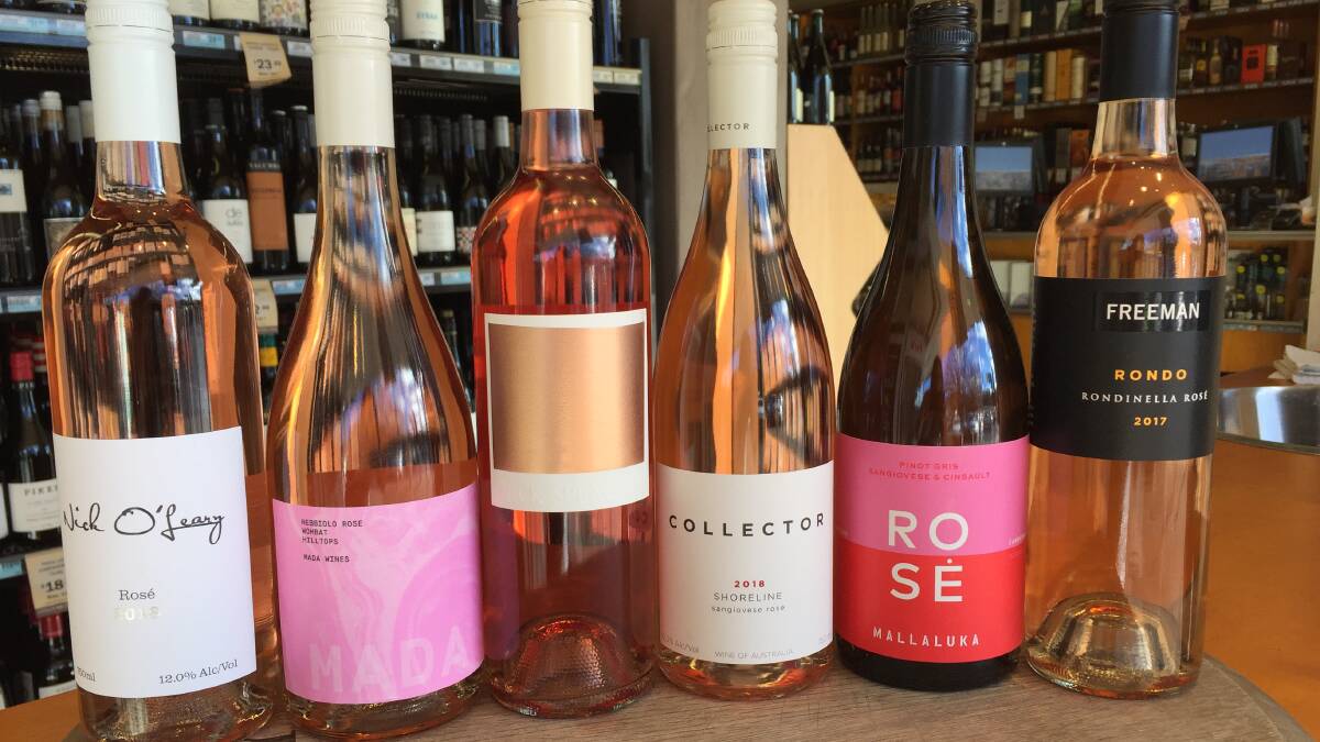 We're loving discovering rosés from the Canberra wine region.