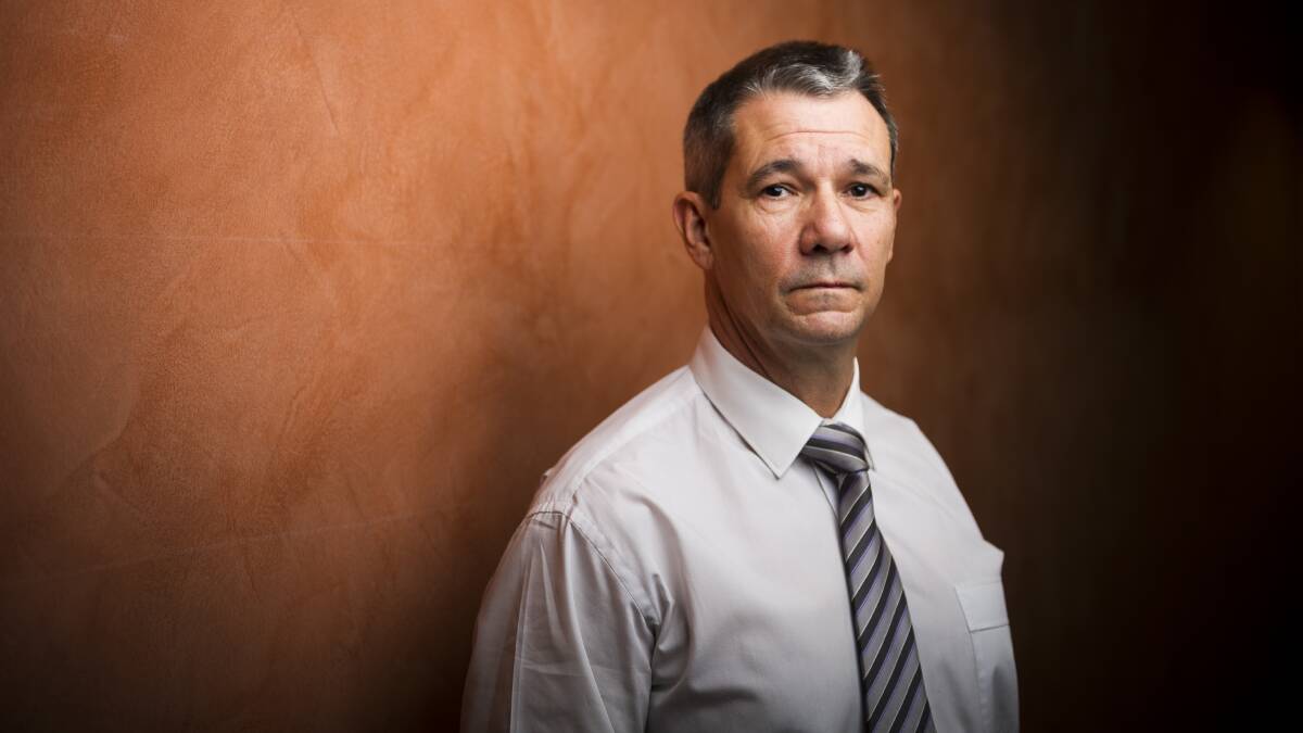 The ACT's Director of Public Prosecutions, Shane Drumgold, whose annual report looks at the effect of COVID-19 emergency laws on the courts. Picture: Dion Georgopoulos