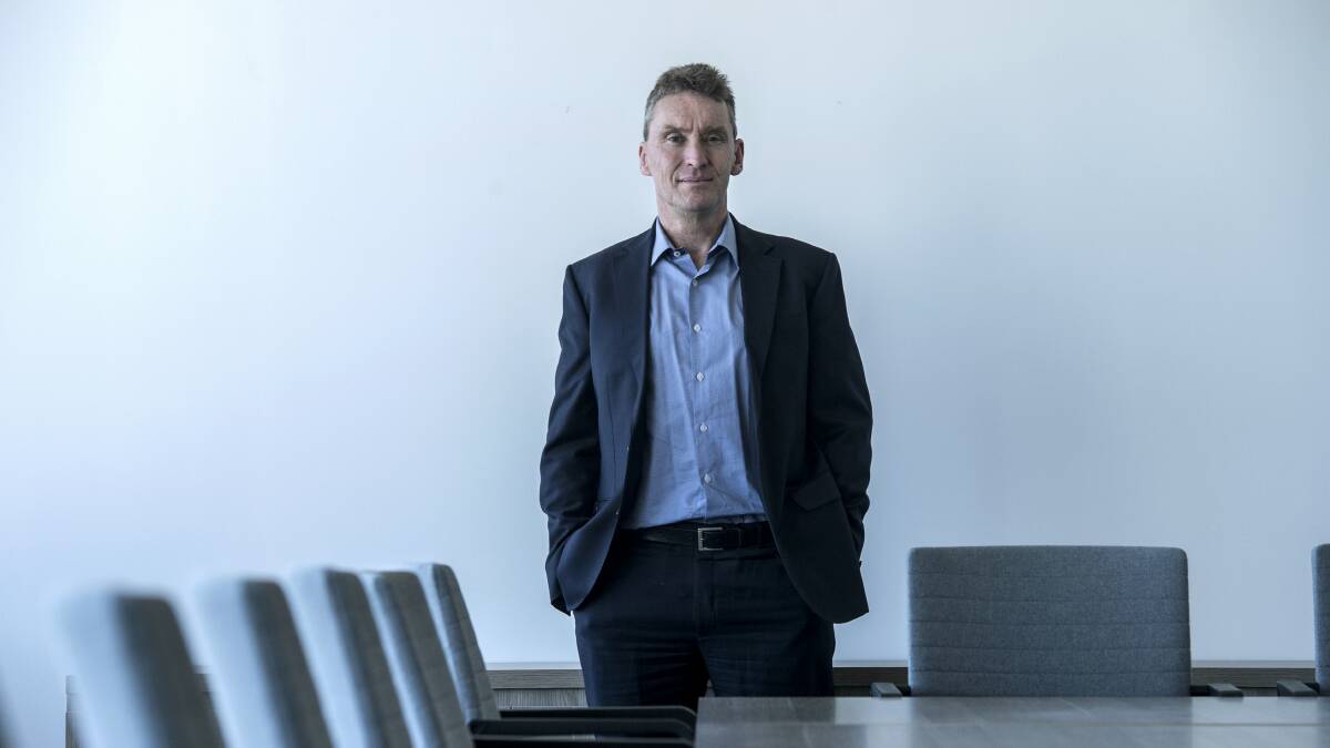 Vocus chief executive Kevin Russell. Picture: Steven Siewert