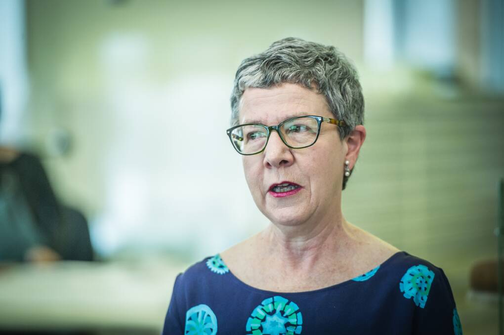 Director-General of the National Library of Australia Dr Marie-Louise Ayres has revealed the extent of the restructure at the institution. Picture: Karleen Minney