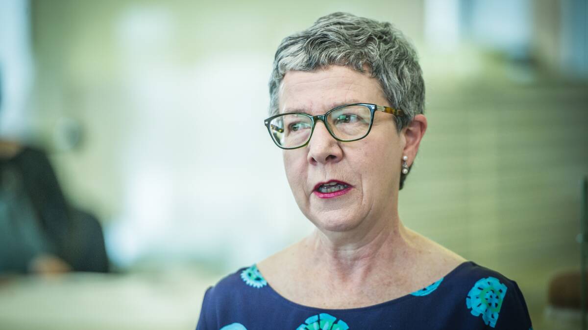 National Library of Australia director-general Marie-Louise Ayres, pictured in 2018, who said investment in NLA Publishing was no longer sustainable. Picture: Karleen Minney