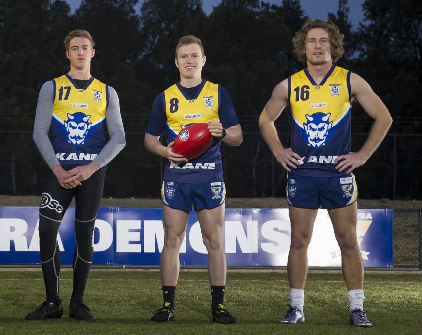 Jarrod Osborne, Mitch Mcguire and Mitch Hardie could be picked up in the mid-season draft. Picture: Elesa Kurtz