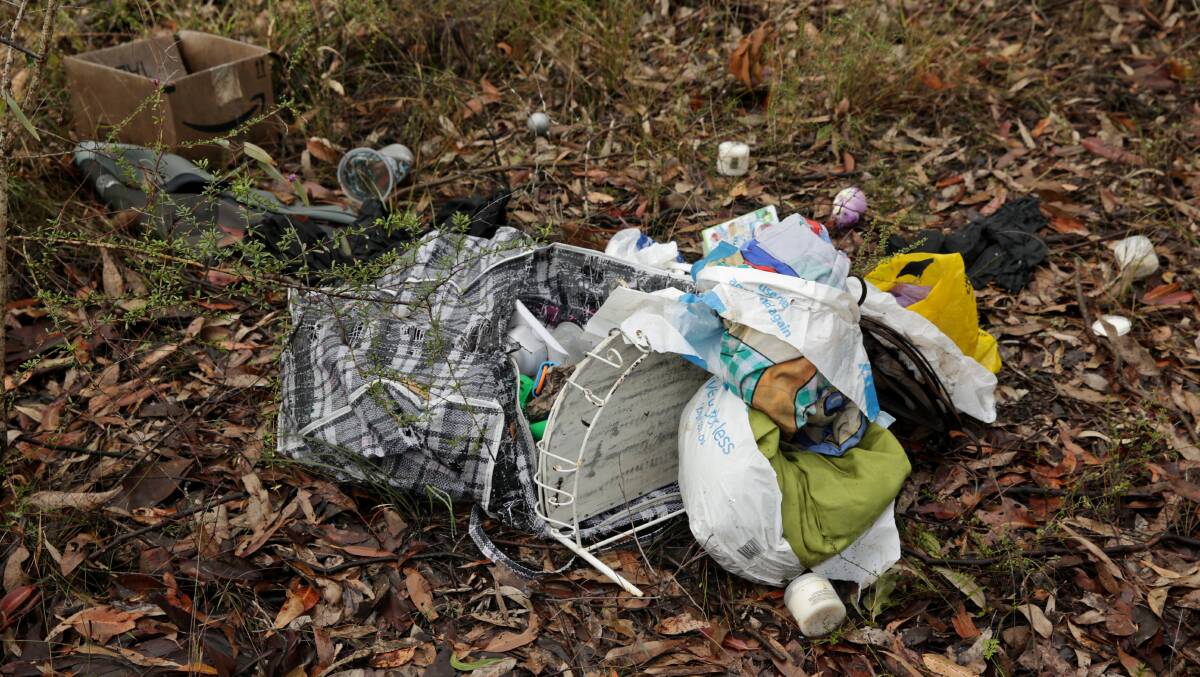 Illegal rubbish dumping is just one of many reasons agencies have accessed people's metadata. Picture: Simone De Peak