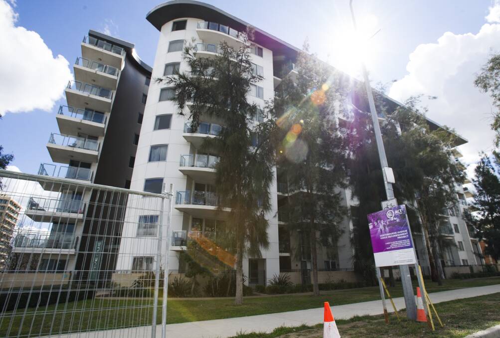 The ACT government's strata reform will overhaul the rules governing high-rise living in Canberra. Picture: Elesa Kurtz