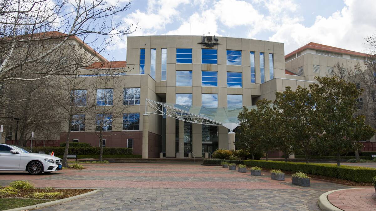 The Department of Foreign Affairs and Trade headquarters in Barton. The department faces a suit in the Federal Court for alleged unpaid superannuation. Picture:Elesa Kurtz