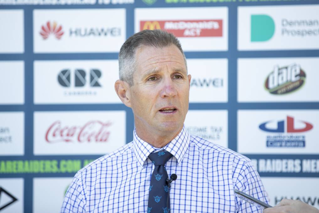Raiders chief executive Don Furner says they're open to hosting a double header at Canberra Stadium. Picture: Sitthixay Ditthavong