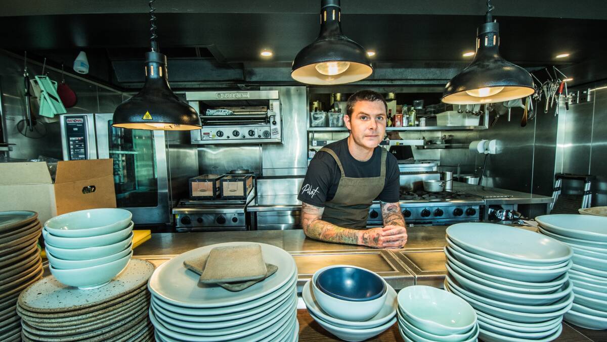 Head chef Mal Hanslow at Pilot. Picture: Karleen Minney