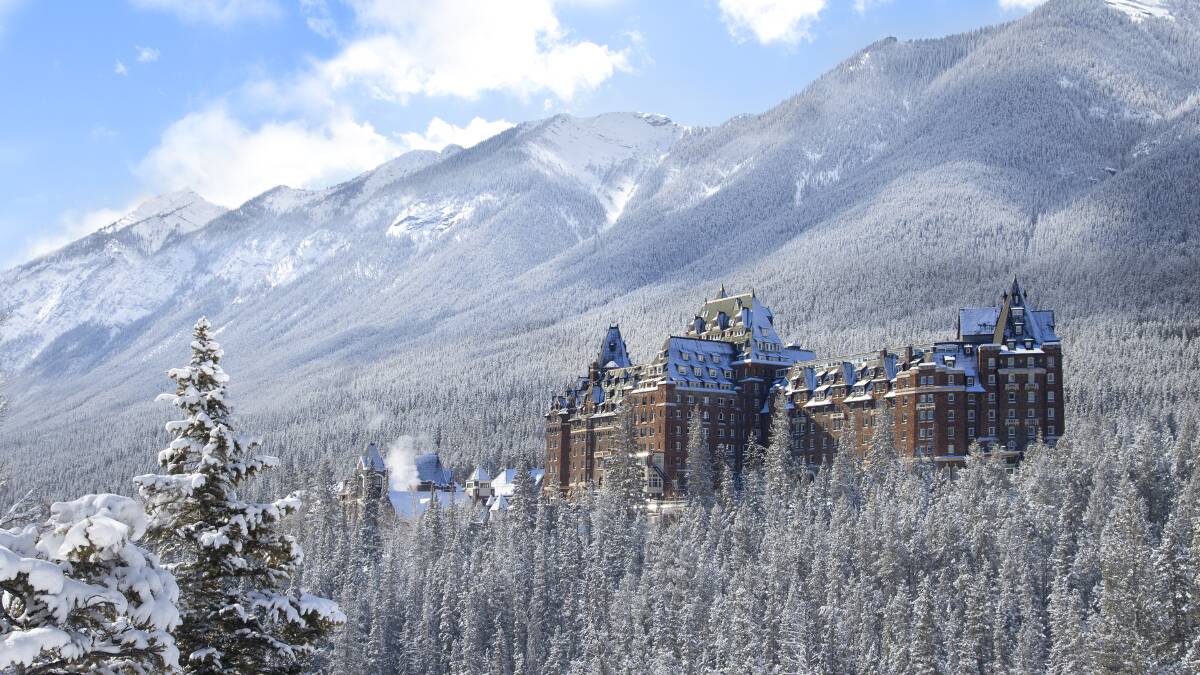 Banff Springs Hotel in Alberta, Canada. Picture: Fairmont Hotels & Resorts