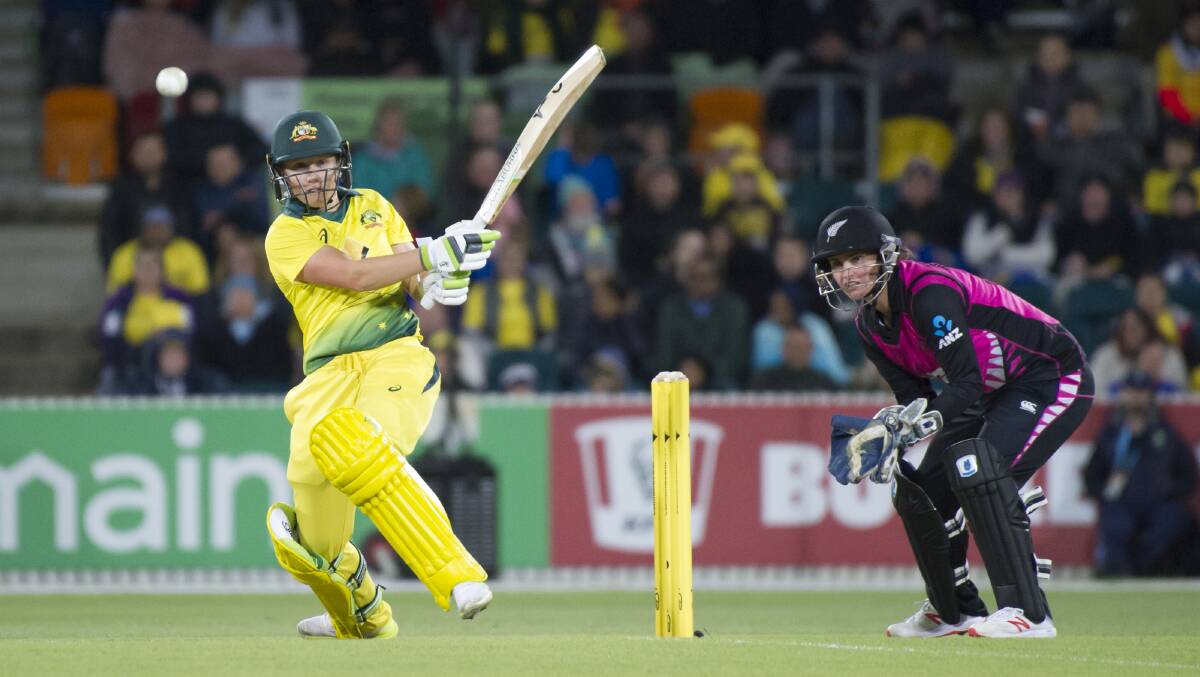 Alyssa Healy could make histroy in Canberra. Picture: Elesa Kurtz