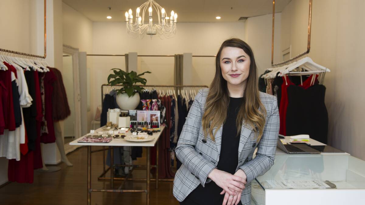 Managing director of Mussen boutique, Mia Carr. The Civic store is closed and now operates as an online-only store. Photo Elesa Kurtz