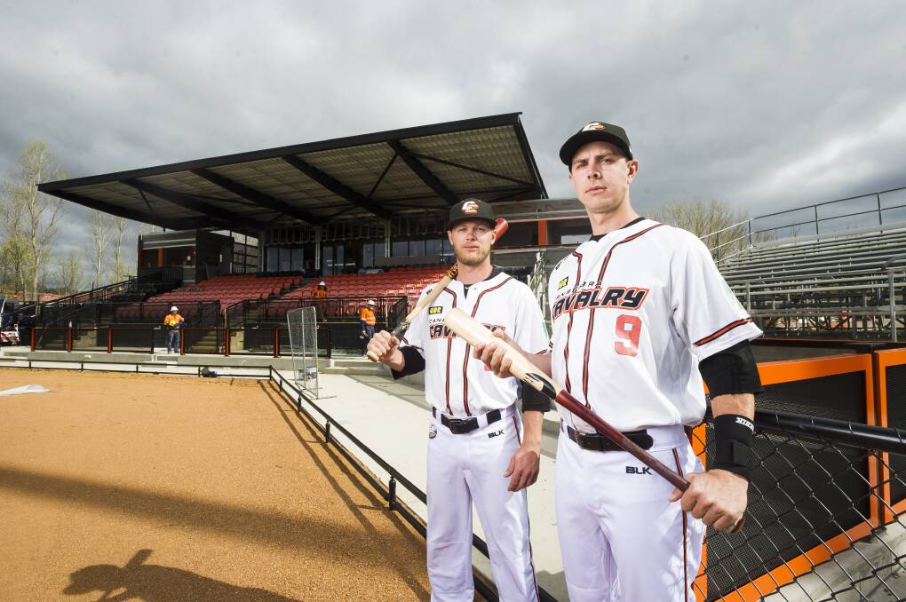 The Canberra Cavalry say the Fort's redevelopment has helped bring a Korean baseball team to town. Photo: Dion Georgopoulos