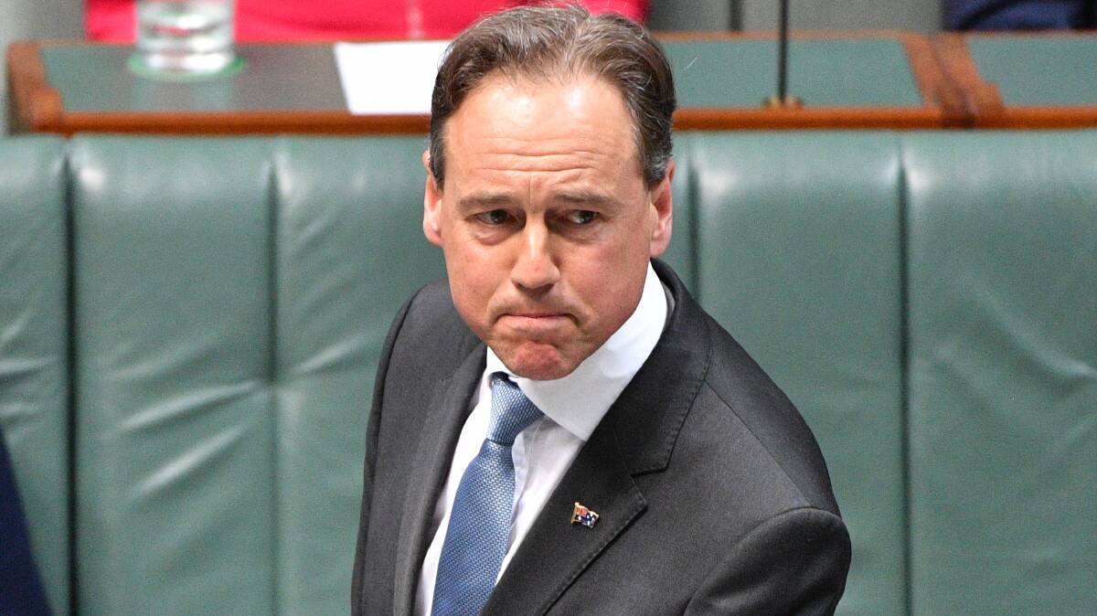 Health Minister Greg Hunt has announced another review. Photo: Mick Tsikas/AAP
