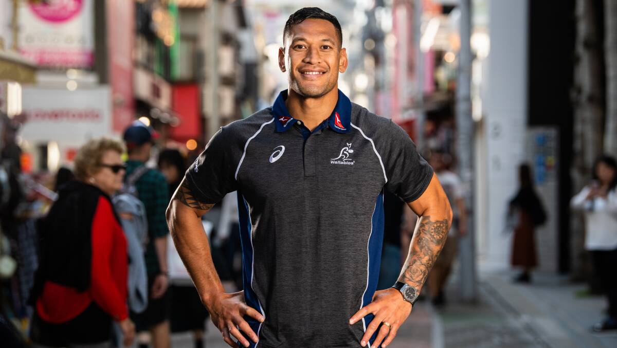 Israel Folau's battle with Australian rugby is finally over. Picture: Stuart Walmsley/Rugby AU Media