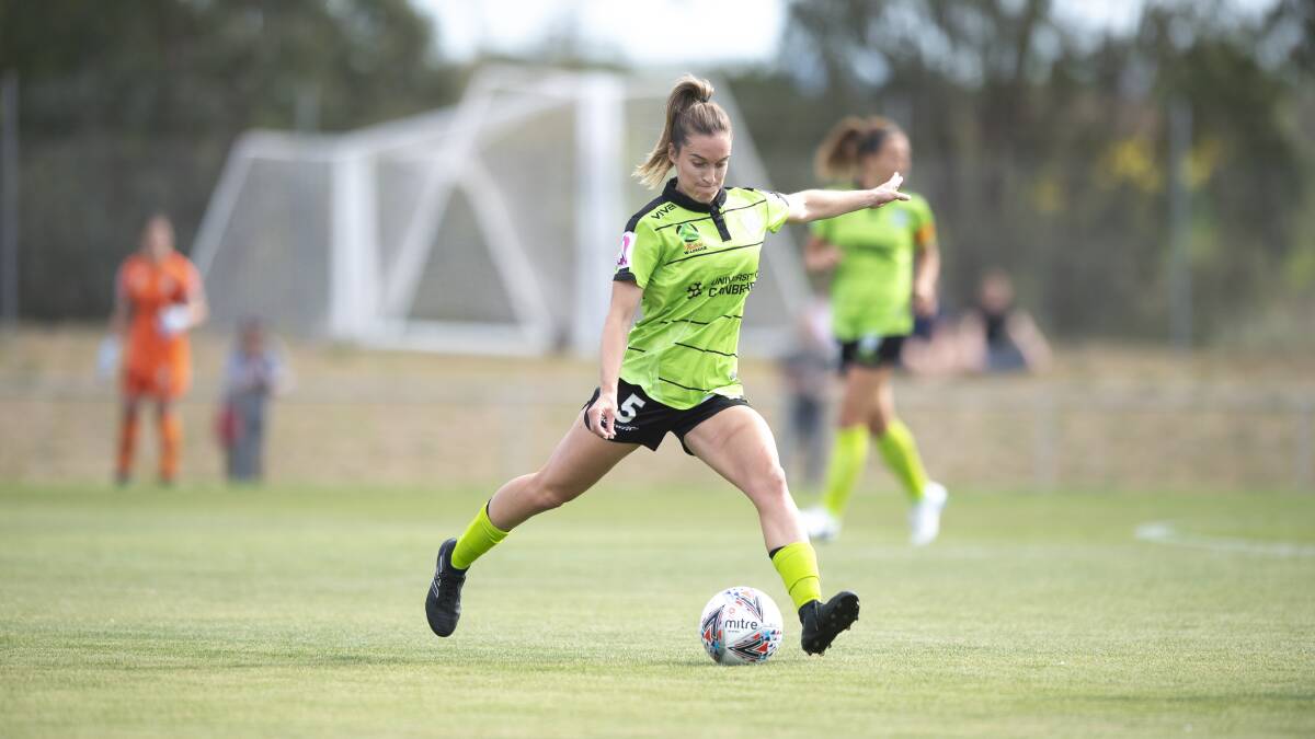 Canberra United's Nikola Orgill is determined to continue their stellar start. Picture: Sitthixay Ditthavong