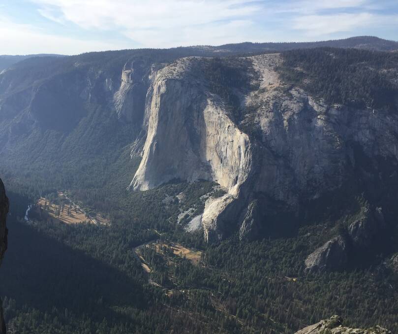 El Capitan in Yosemite National Park. Picture: AP