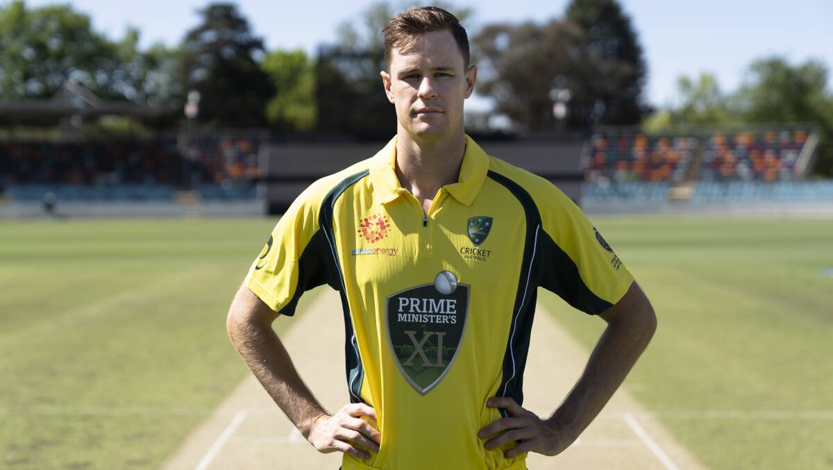 Jason Behrendorff is a proven international fast bowler. Picture: Lawrence Atkin