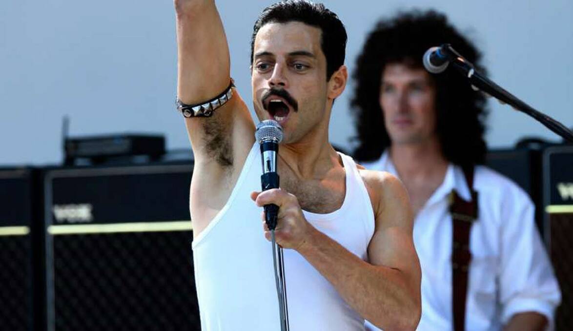 Rami Malek as Freddie Mercury in Bohemian Rhapsody. Picture: 20th Century Fox