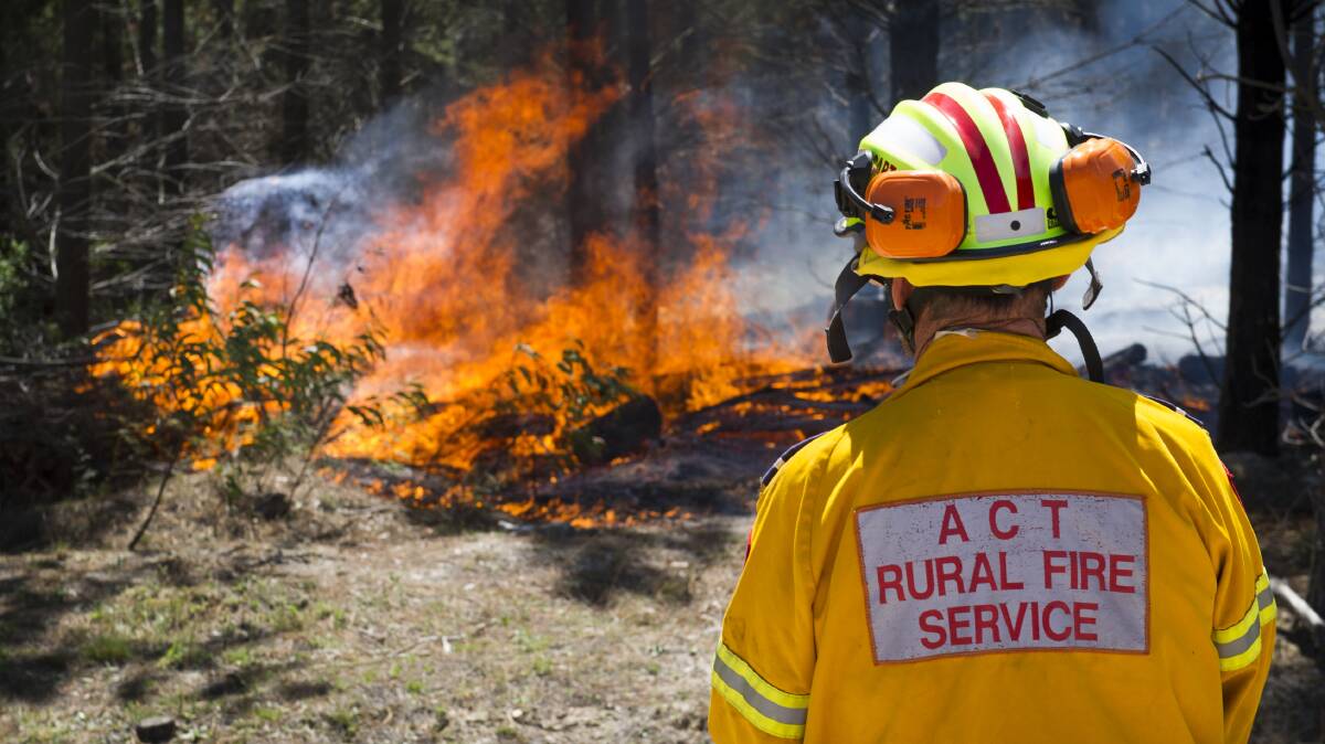28 firefighters have been sent to Queensland to help fire bushfires in the state. Picture: Elesa Kurtz