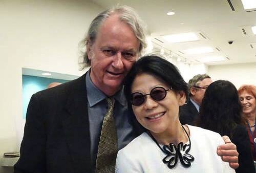 Roger Uren and Sheri Yan. Picture: Supplied