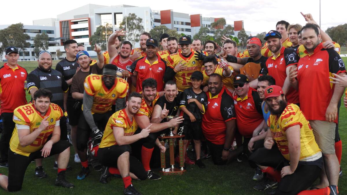 The University of Canberra Firebirds face one team on the road to defending the Capital Bowl.
