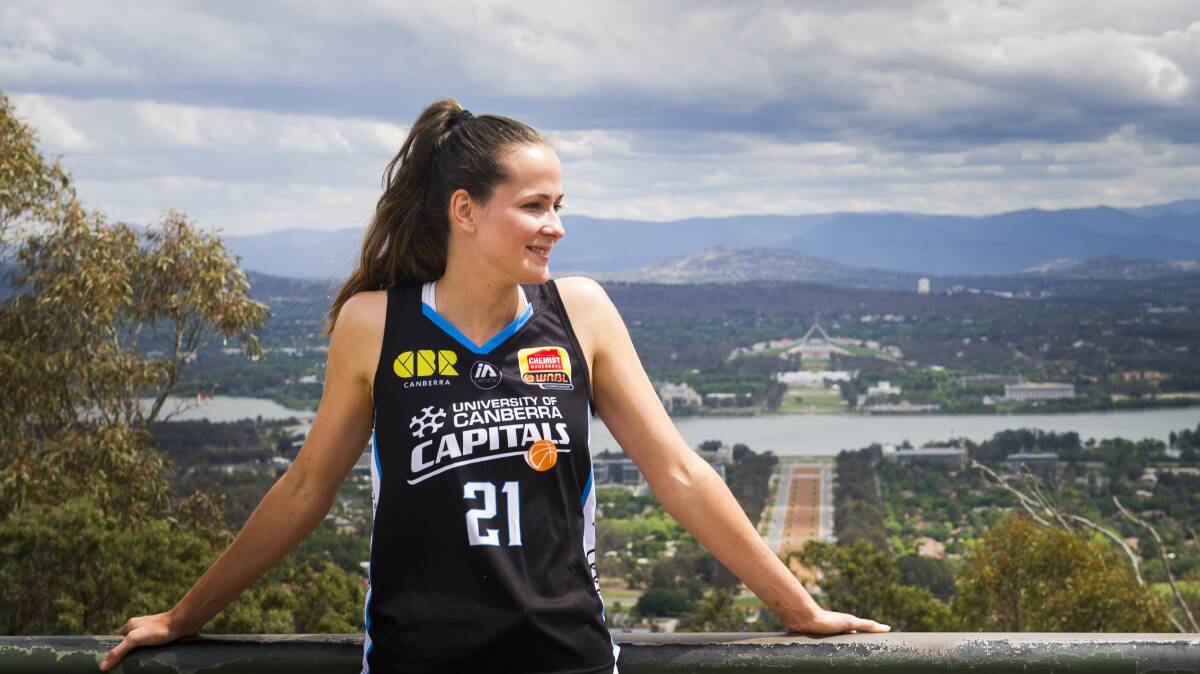 Canberra Capitals player Keely Froling is bracing for a hectic campaign. Picture: Elesa Kurtz