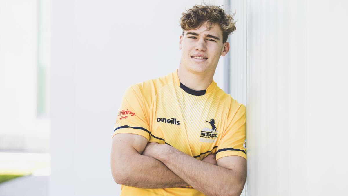 Emerging Brumbies prospect Rory Scott has joined the club's top squad. Picture: Jamila Toderas