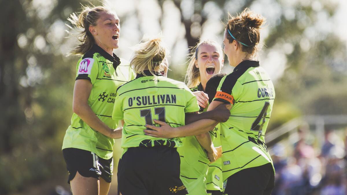 Canberra United will kick off their W-League campaign at McKellar Park. Picture: Jamila Toderas