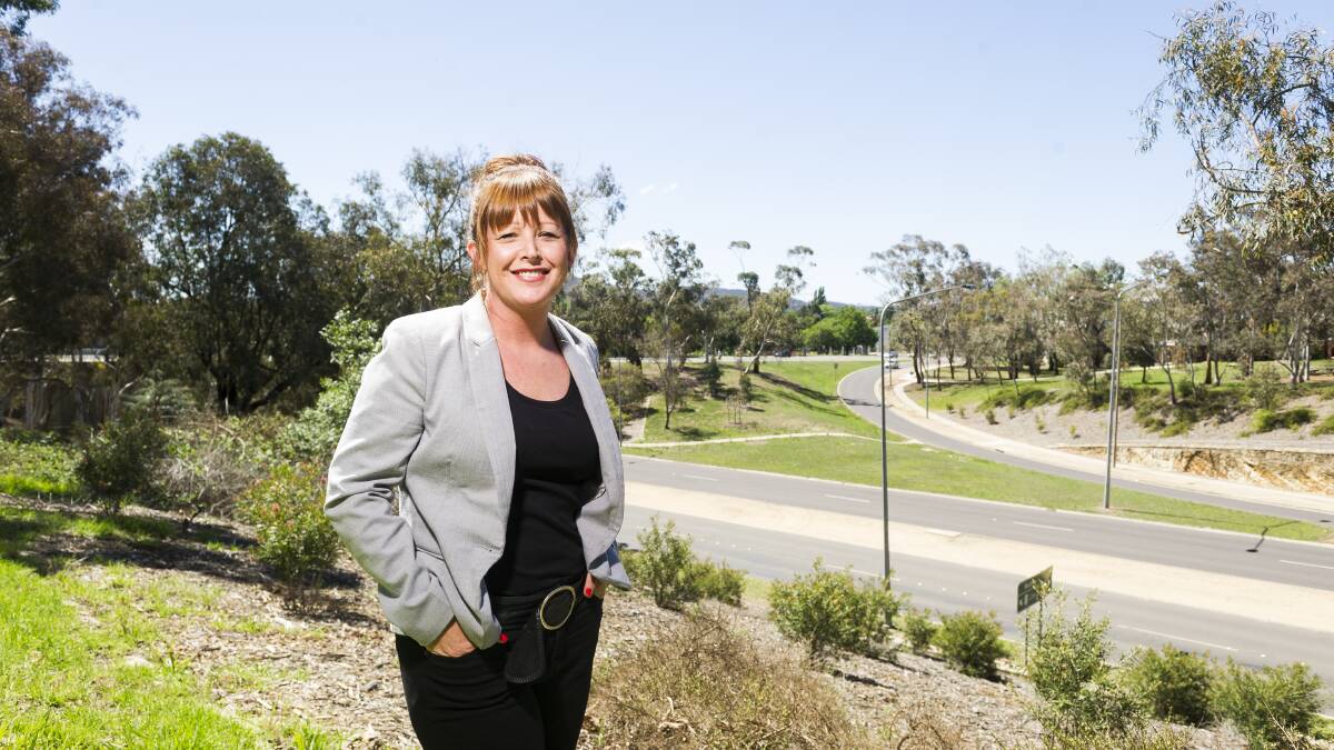 Property Council ACT executive director Adina Cirson, who said the ACT government needed to provide more certainty around the future of Canberra's major infrastructure projects. Picture: Dion Georgopoulos