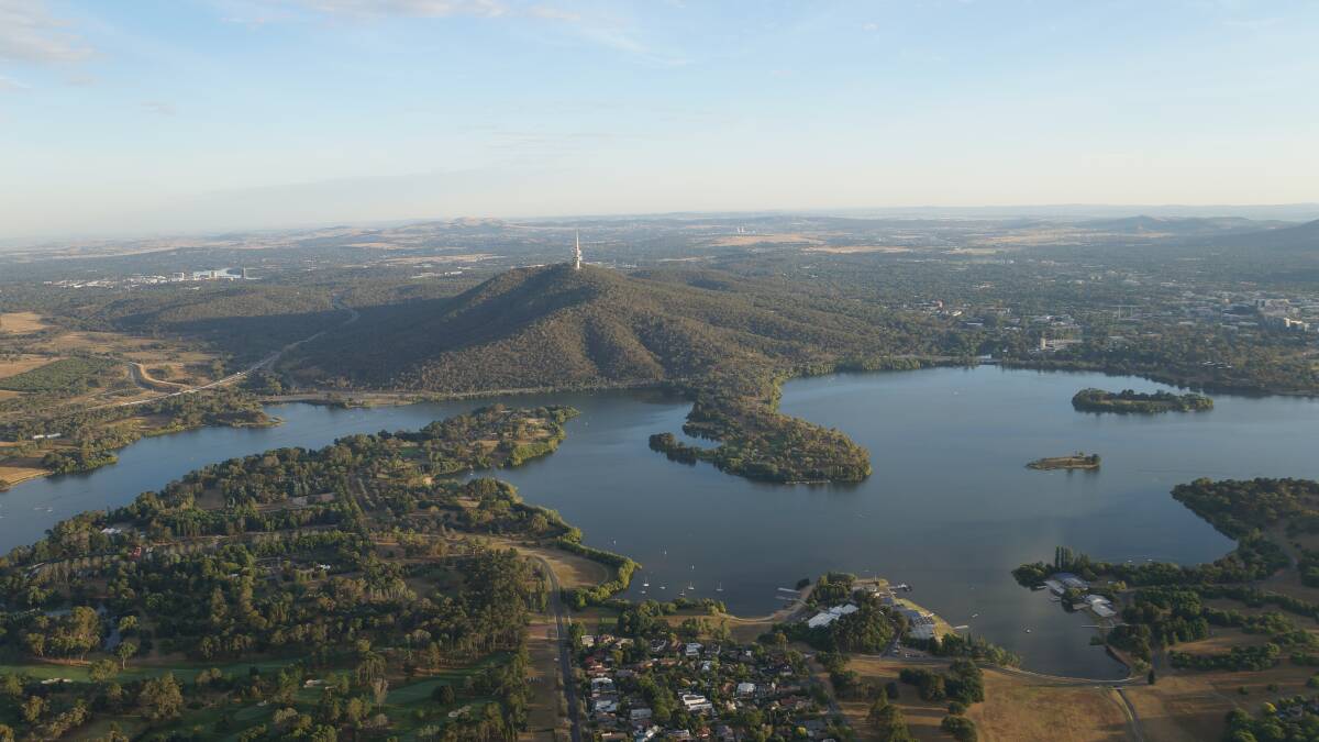 Scrivener Dam has given shape to Lake Burley Griffin for more than 50 years. Picture: Megan Dingwall