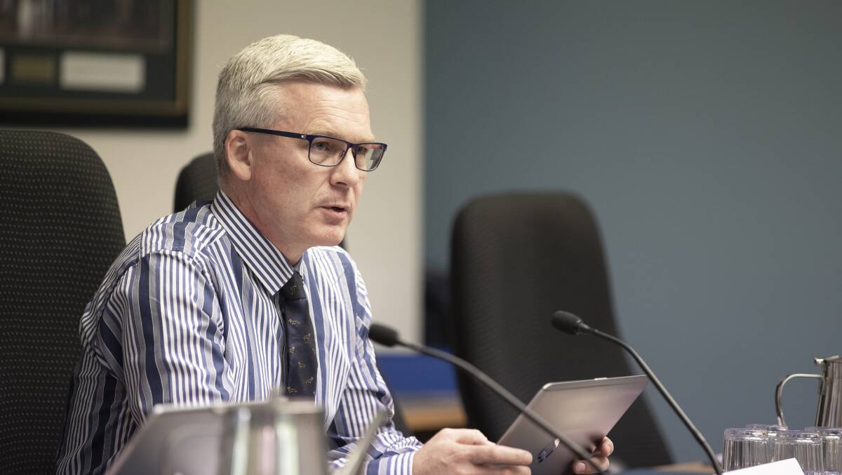 ACT Chief Planner Ben Ponton, who said the government was "very mindful" of developers lodging multiple development applications to vary their projects. Photo: Sitthixay Ditthavong