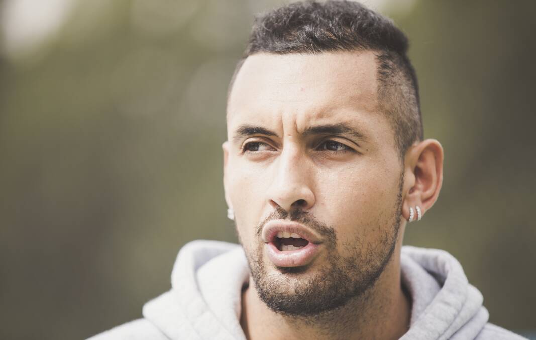 Nick Kyrgios has slammed his rivals for their actions amid the coronavirus pandemic. Picture: Jamila Toderas