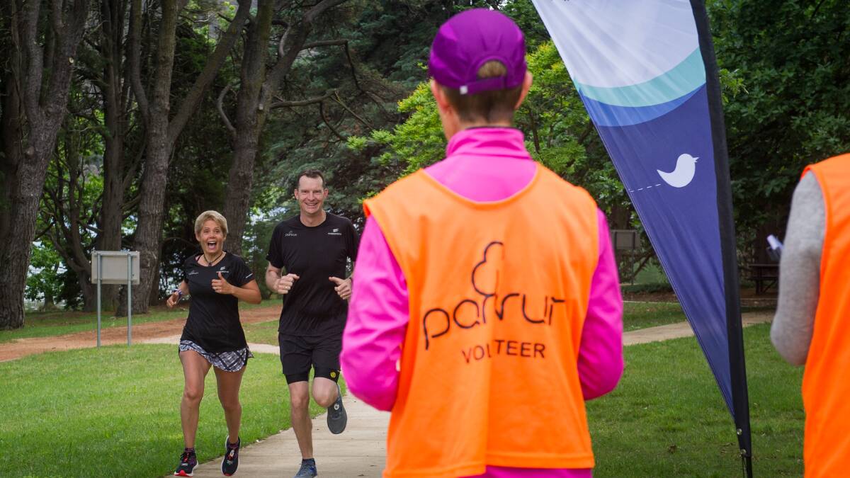 Parkrun will return for a six-week trial in the ACT from October 31. Photo Elesa Kurtz