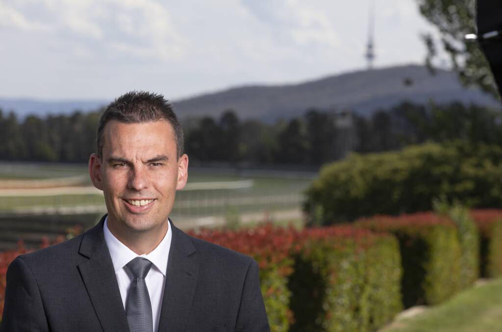 Canberra Racing CEO Andrew Clark hopes they could do a ticket bundle with the Raiders in the future. Picture: Sitthixay Ditthavong