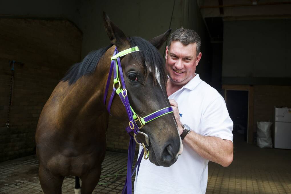 Queanbeyan trainer Joe Cleary has a slot in the $1.3 million Kosciuszko on October 19. Picture: Dion Georgopoulos