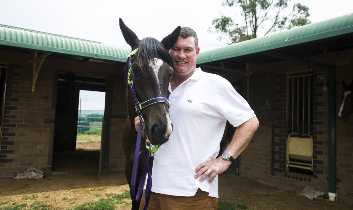 Queanbeyan trainer Joe Cleary has felt helpless on the Gold Coast while the NSW bushfires have burned. Picture: Dion Georgopoulos