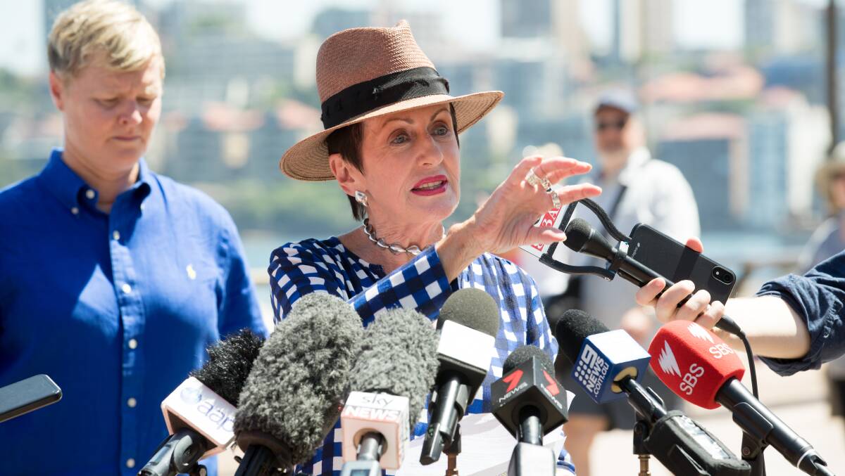 Sydney Lord Mayor Clover Moore and the Sydney City Council became the latest local government to declare a climate emergency. Picture: Janie Barrett