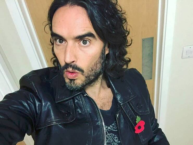 Russell Brand will be performing at the Canberra Theatre Centre.