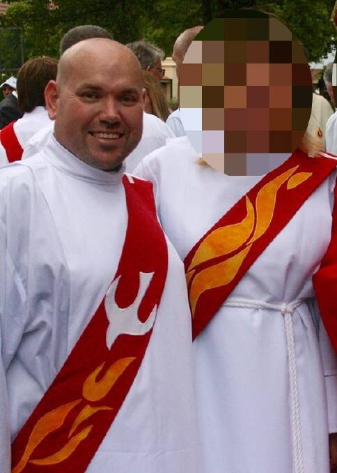 Brian Gibson Champness, 42, was previously a pastor at St Paul's Ginninderra Anglican Church. Picture: Facebook
