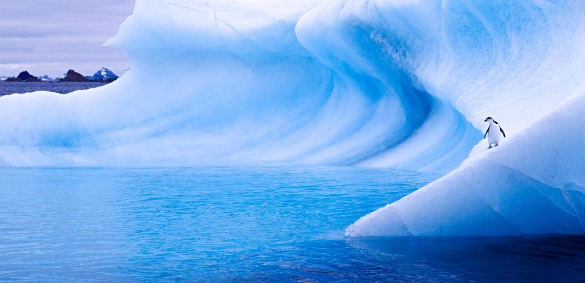 Antarcticas blues are mesmerising. Picture: Shutterstock
