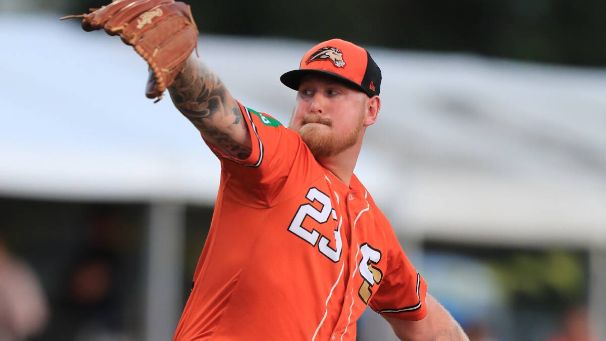Canberra Cavalry pitcher Steven Kent is confident Australia can perform in the remaining Olympic qualifiers. Picture: SMP