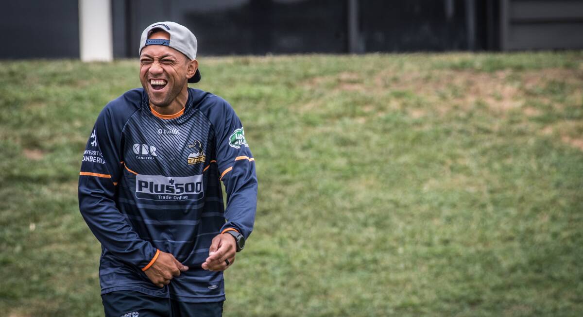 Captain Christian Lealiifano is moving to Japan at the end of the year. Picture: Karleen Minney