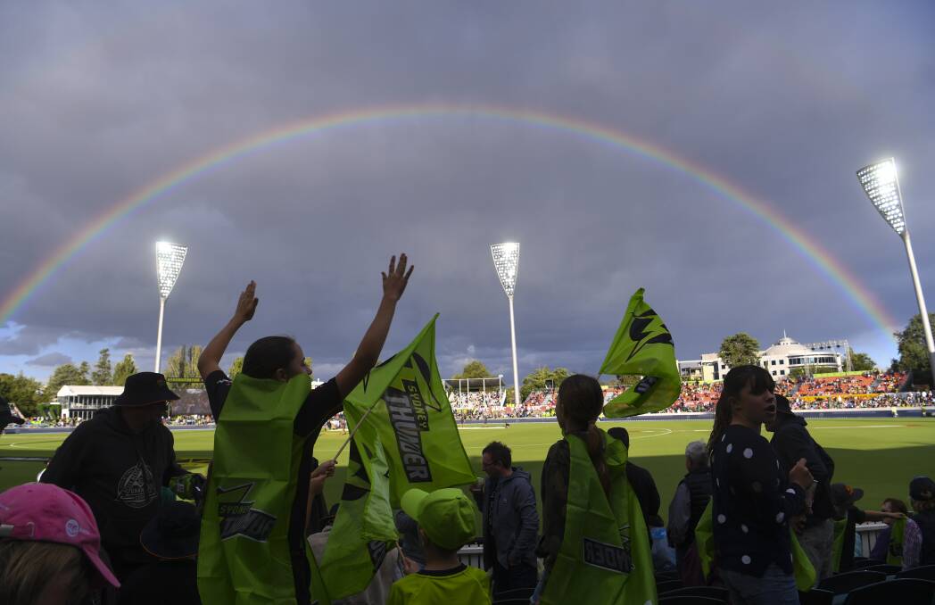 Manuka Oval will host women's Twenty20 World Cup games this summer. The venue is also set to get an eastern grandstand. Picture: AAP